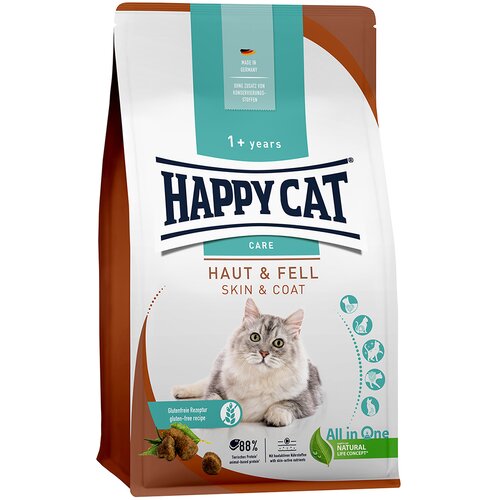 Happy Cat Care koža i krzno - 1,3 kg Cijene