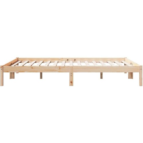 vidaXL Daljši posteljni okvir brez vzmetnice 160x220 cm trdna borovina Cene