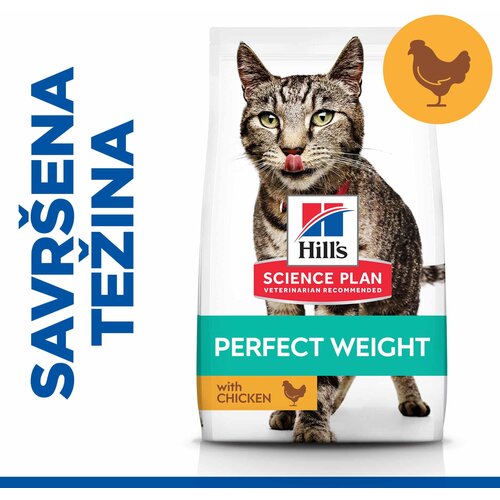 Hill’s Hill's Science Plan Cat Perfect Weight Piletina 1.5 kg Slike