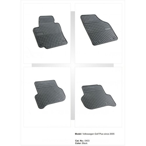 FROGUM Tipske patosnice za VW Golf 5 Plus (2005+) / Seat Altea (2004+) Cene
