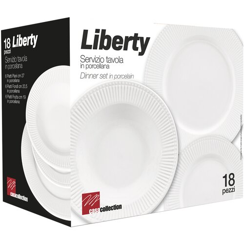  dimo servis za ručavanje liberty porcelan, set za 6 osoba Slike