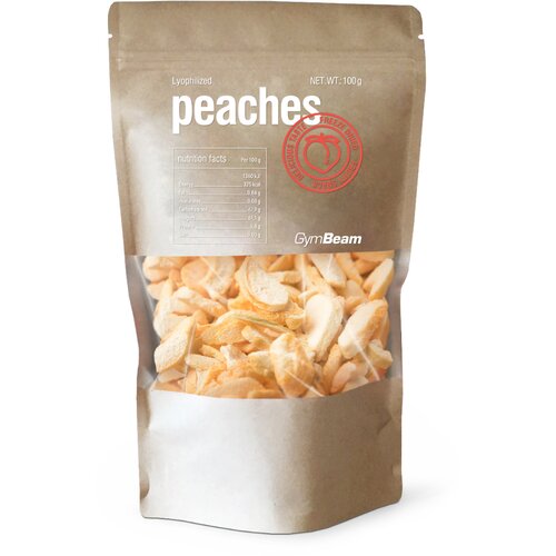 GymBeam Lyophilized peaches Slike