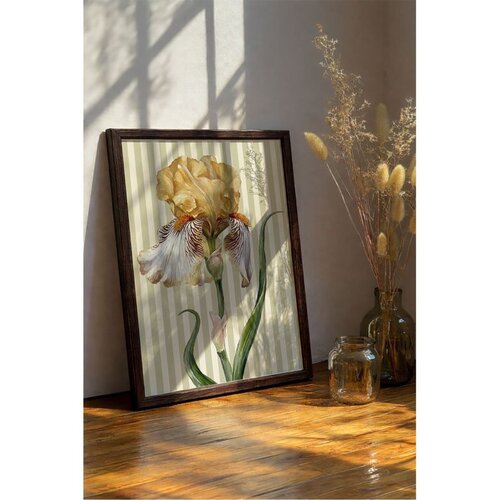 WALLXPERT Artmoscrv2-3348 Multicolor Decorative Framed MDF Painting Cene