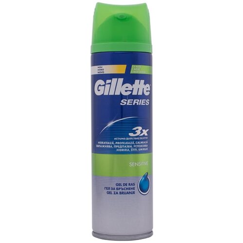 Gillette Series Sensitive gel za britje za moške 200 ml Cene