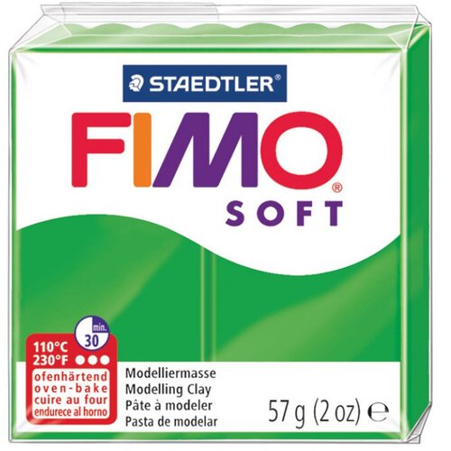  MASA ZA MODELIRANJE 57G FIMO SOFT STAEDTLER 8020-53 TROPSKO ZELENA Slike