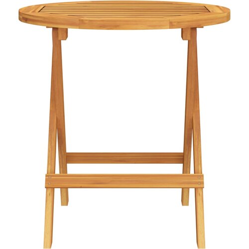 Bistro stol &amp;Oslash; 46 x 47 cm od masivnog bagremovog drva Slike