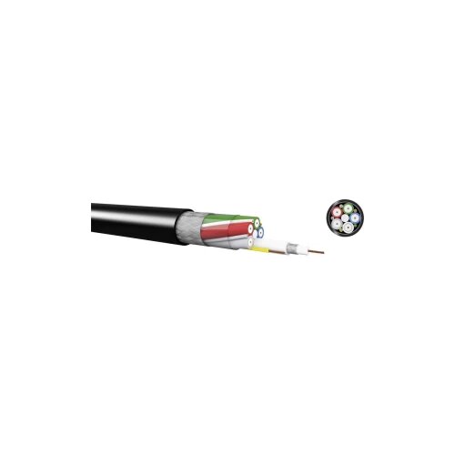 Kabeltronik 845750514-1 višežilno kabel 5 x 0.18 mm² + 5 x 0.14 mm² crna Roba na metre Cijene