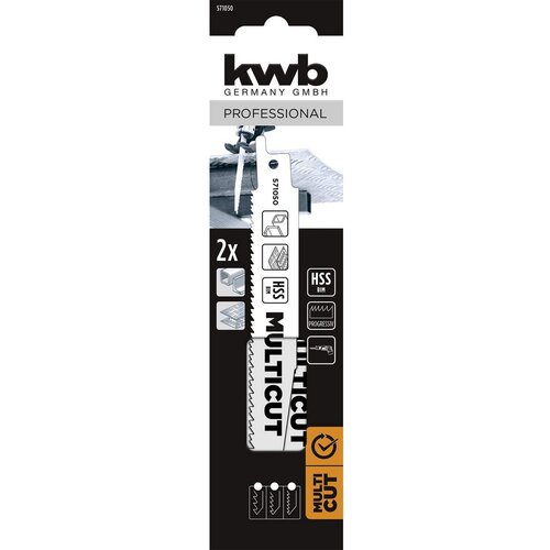 KWB List za ubodnu pilu set rezanih listova 2/1 BIM 153/130 Slike
