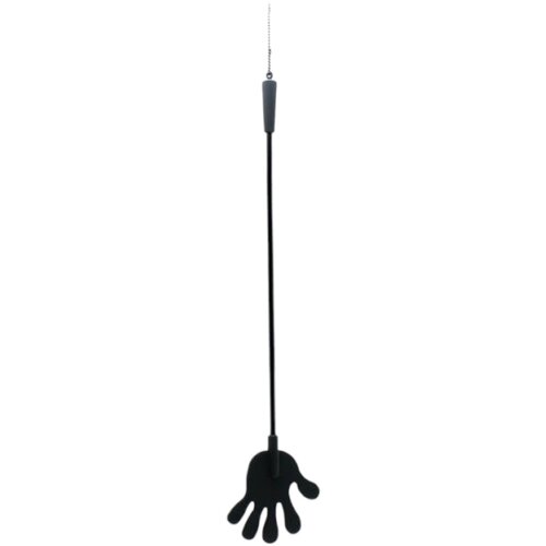 Rimba - silikonski jahalni pripomoček z roko - 40 cm (črn) Cene