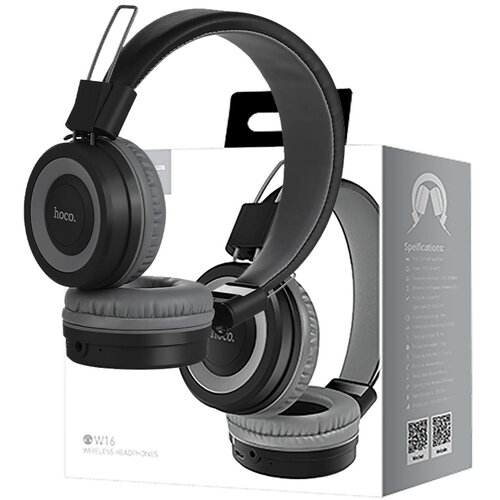hoco. Slu&scaron;alice bežične / žične, Bluetooth/ 3.5 mm, siva - W16 Cool motion Gray Cijene
