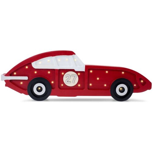 Lampa Little Lights - TRKAĆI AUTO - crvena Slike