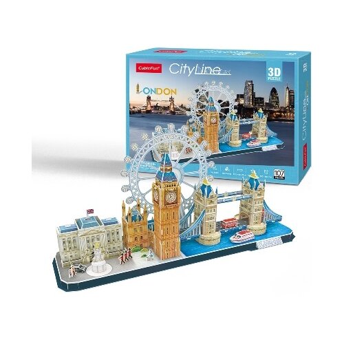 Cubicfun 3D puzle City Line London Slike