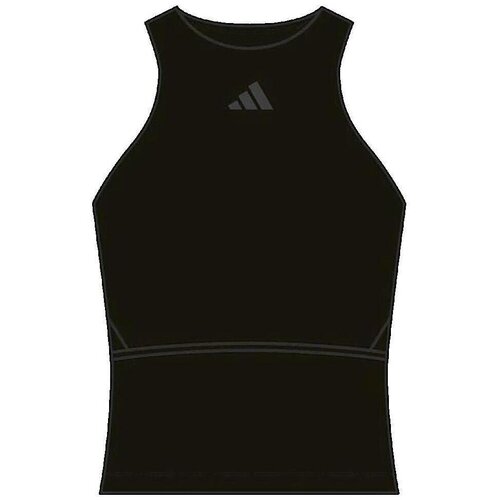 Adidas Majice brez rokavov D&amp;eacute;bardeur Y-Tank Midi Črna Slike