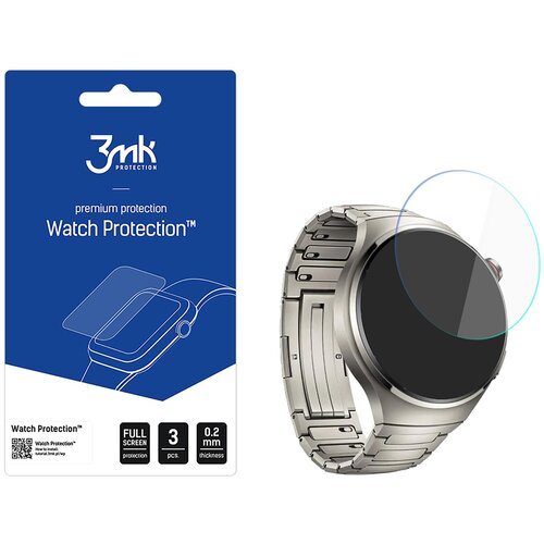 3mk kaljeno steklo za huawei watch 4 pro elite 48MM ohranjeno brtljivost, (5000019422) Slike