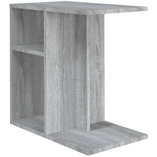 vidaXL Stranska mizica siva sonoma 50x30x50 cm inženirski les, (20712401) Cene