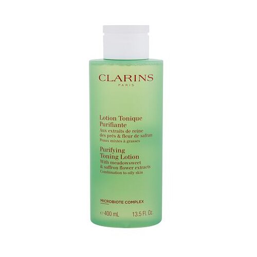 Clarins Purifying Toning Lotion vlažilni tonik za kožo 400 ml za ženske Slike