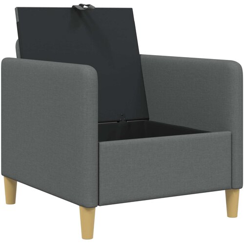 SOFA s pohranom Tamnosiva 72 x 78 x 87 cm Poliester Slike