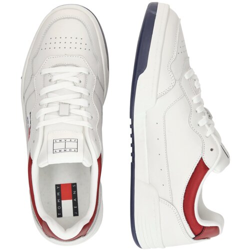 Tommy Jeans Nizke superge &amp;#039;ESS&amp;#039; mornarska / temno rdeča / bela Slike
