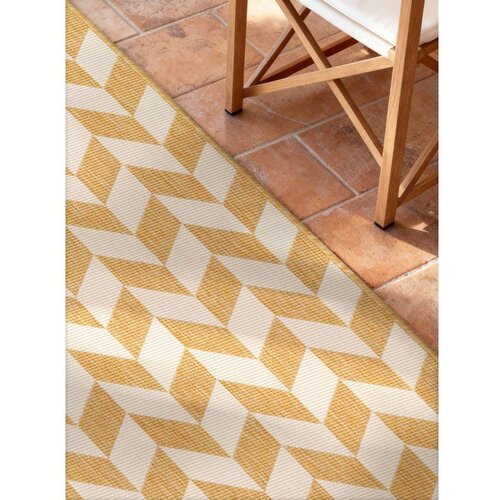 Ted Baker Oker rumen/kremno bel zunanji in notranji tekač 80x200 cm Haringey Terrick &amp;ndash; Slike