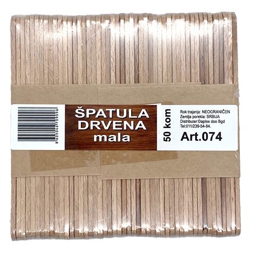  &amp;Scaron;patula drvena, 95x9mm, 50 komada Slike
