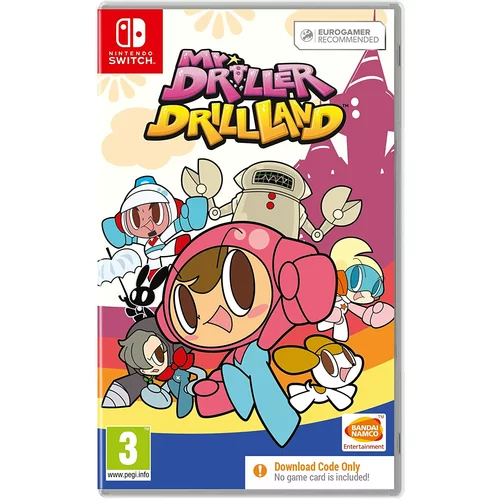 Bandai Namco Mr. DRILLER DrillLand (CIAB) (Nintendo Switch)