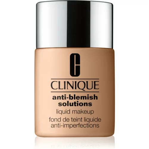 Clinique Anti-Blemish Solutions™ Liquid Makeup puder s visokim prekrivanjem za masno lice sklono aknama s dugotrajnim učinkom CN 90 Sand 30 ml