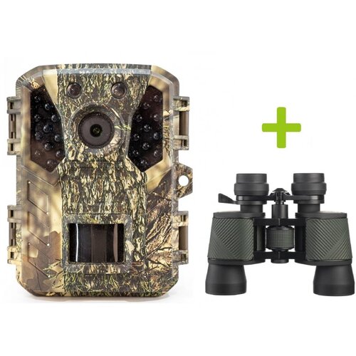 OXE Lovačka kamera Gepard II i klasični dvogled FOMEI 7-21x40 ZCF Zoom + 32GB SD kartica i 4 baterije! Slike