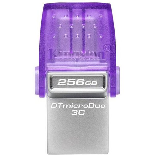 Kingston Microduo 256gb (dtduo3cg3/256b) usb-c ključek Slike