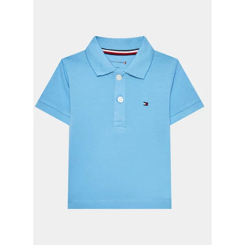Tommy Hilfiger Polo majica KN0KN01610 Modra Regular Fit