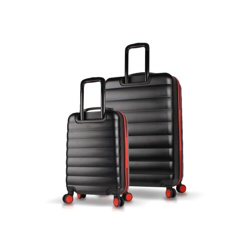 Zoozie Bags set kofera 6537, 2 dijela, crni Cene