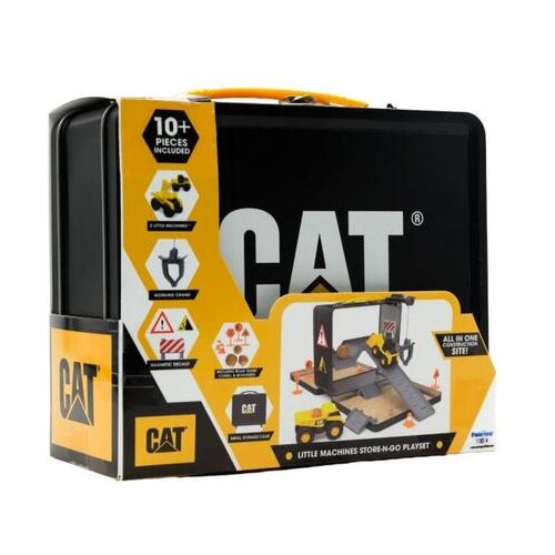  SET ZA IGRU MALI STROJEVI STORE-N-GO CAT 83332 Slike