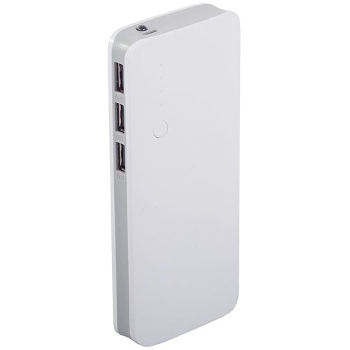  10000mAh prenosna baterija LED in 3x USB 2.1 powerbank bel Slike