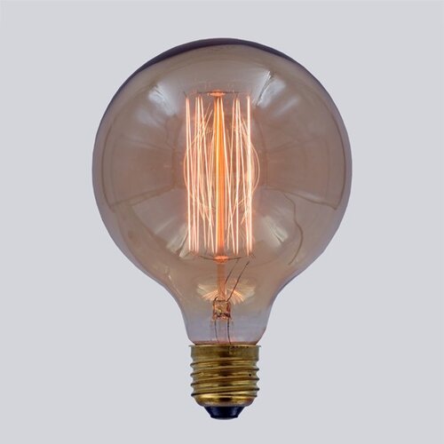 Mitea Lighting E27 60W G125 2200K 220V dekorativna retro amber sijalica Slike