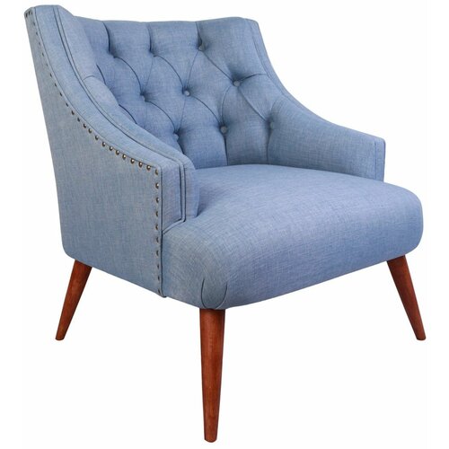 Atelier Del Sofa lamont - indigo blue indigo blue wing chair Slike