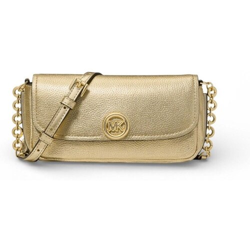Michael Kors Torbe za čez ramo FLAP CHAIN XBODY Pozlačena Cene