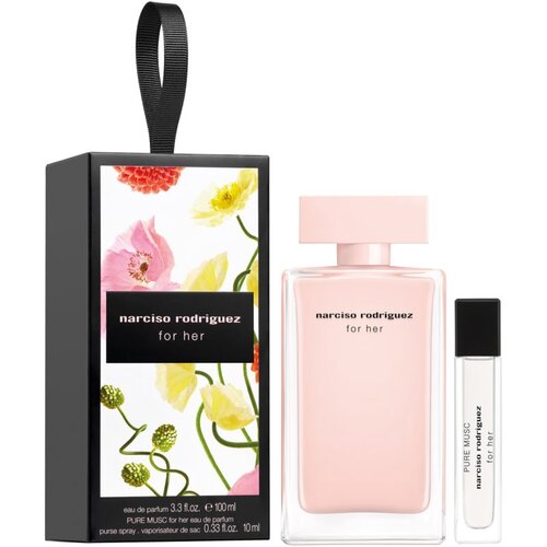 Narciso Rodriguez Ženski parfemski set For Her EDP 100ml+10 ml Cene