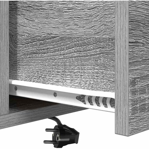  Noćni ormar Siva Sonoma 40 x 31 x 60 cm Konstruirano drvo Slike