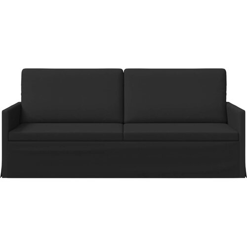 SOFA kavč trosed, blago, črna, 190x81x82 cm Slike