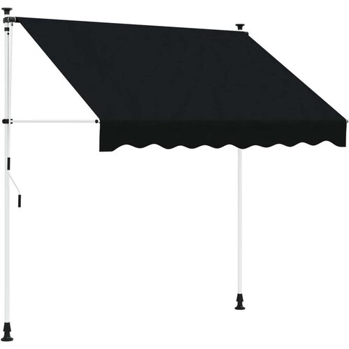  Ročno zložljivo senčilo Črna 150 cm, (5000247829) Slike