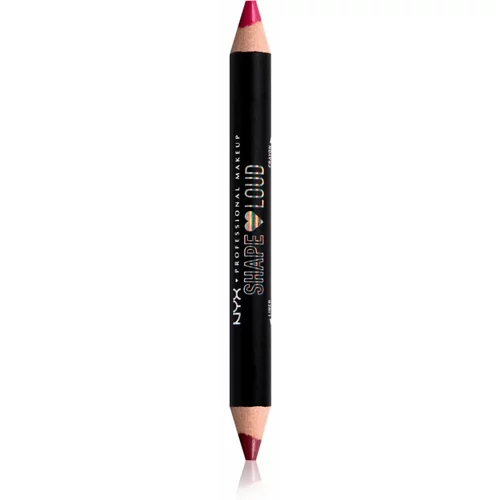 NYX Professional Makeup Lip Liner Duo Pride Line Loud ruž za usne + olovka za usne s mat efektom nijansa 03 - Scene Kween