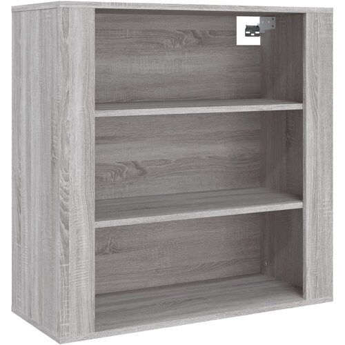 Maison Chic Stenska omarica - Zidna omarica siva sonoma 80x33x80 cm inženirski les iu64, (22063508) Cene