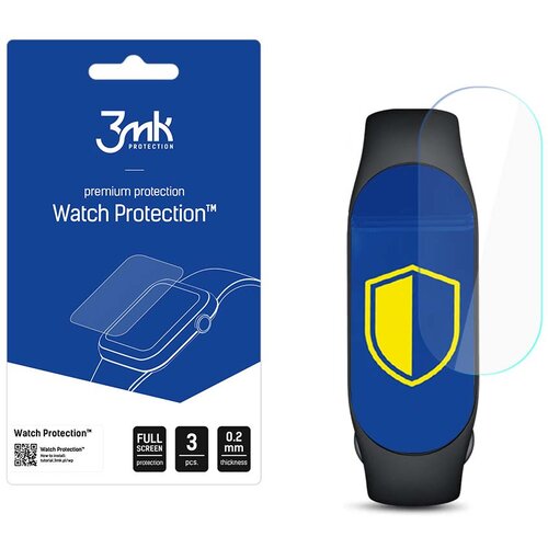 3mk za&scaron;titno staklo za Xiaomi Mi Band 7 (3 kom!) - Prozirna Cijene
