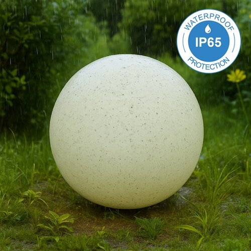  Spoljna dekorativna svetiljka LUMISTONE 1xE27/15W/230V IP65, prečnik 25 cm Slike