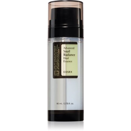 Cosrx Advanced Snail Radiance Dual Essence posvetlitveni in vlažilni serum s polžjim ekstraktom 80 ml Cene
