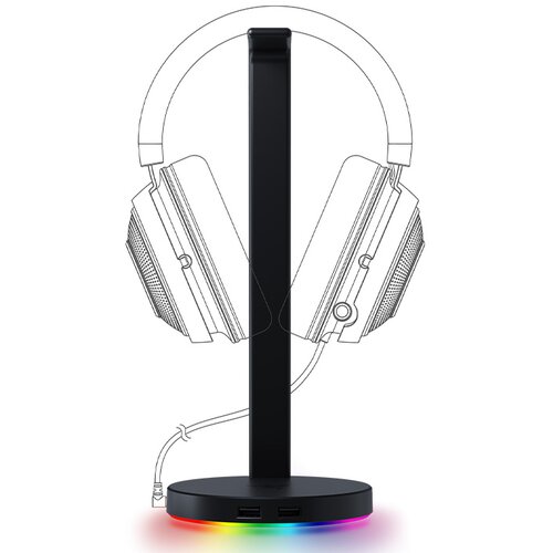 Razer Base Station V2 Chroma Chroma Enabled Headset Stand with USB 3.1 Cene