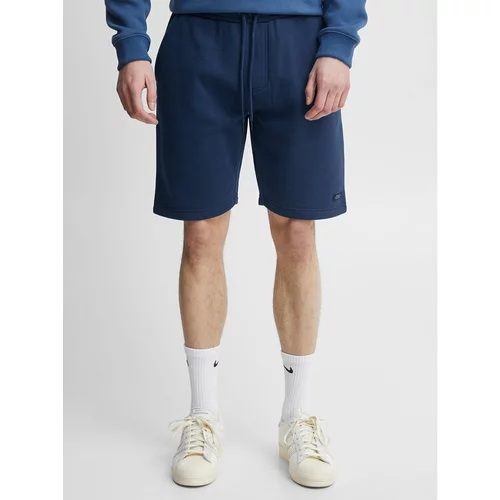 Blend Športne kratke hlače 20714198 Mornarsko modra Regular Fit