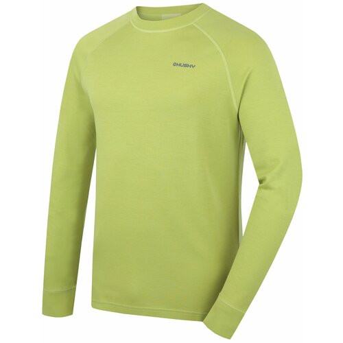 Husky Men's merino sweatshirt Aron M bright green Slike