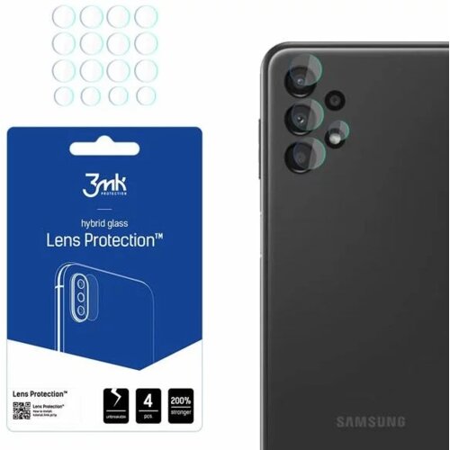 3mk Hibridno steklo za kamero za Samsung Galaxy A13 LTE A135 4 kos Cene