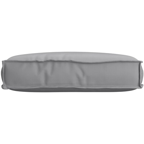 VidaXL Jastučić za sjedenje Siva 60x40x8 cm Oxford tkanina Slike