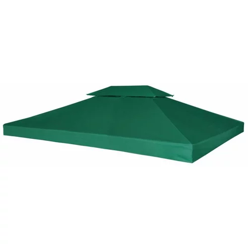  Nadomestna streha za paviljon 310 g/m² zelena 3x4 m, (20580613)